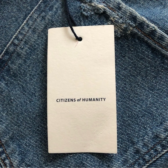 NWT CITIZENS OF HUMANITY Libby High Rise Bootcut Blue Denim Jeans Women’s 32 - Picture 7 of 16